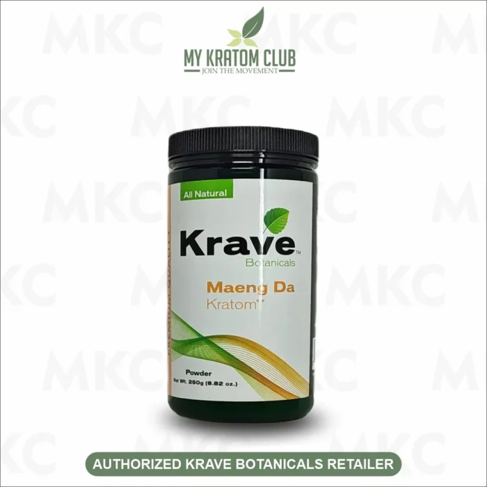 Krave Kratom Maeng Da Powder 250 Grams by My Kratom Club