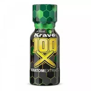 Krave 100X Kratom Extract Liquid Shot 10ml